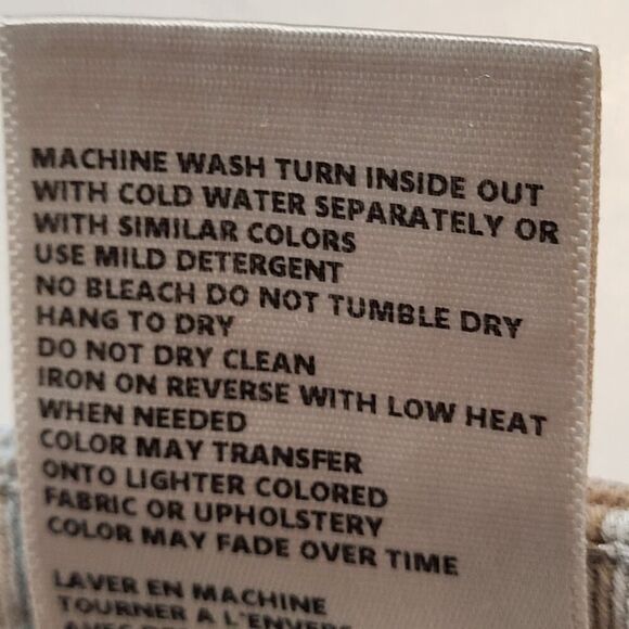 L'Agence Margot Small  Beige Skinny Ankle Jeans Cotton Blend 5 Pockets USA Made - Picture 11 of 14